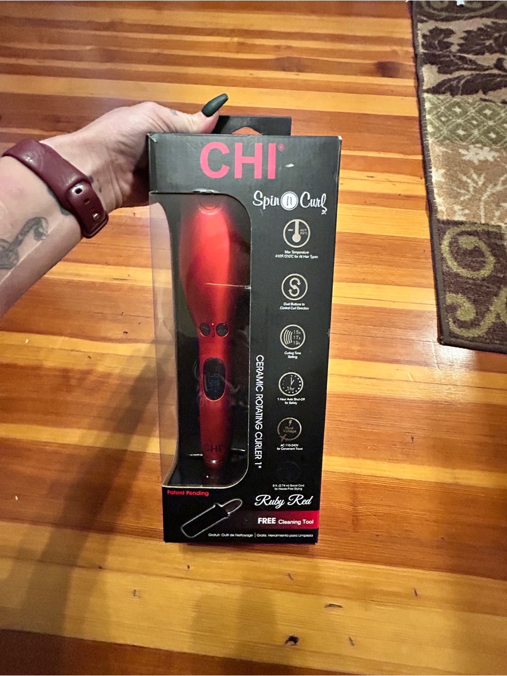 Chi Spin N Curl 2 Ceramic Rotating Curler